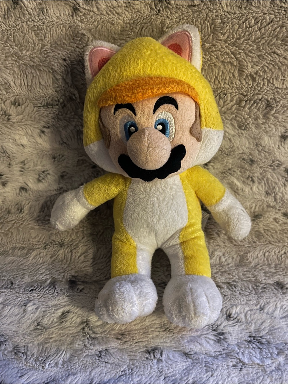 Official Nintendo Cat Mario 3D World 2014 Plush Stuffed Toy San-Ei Little Buddy